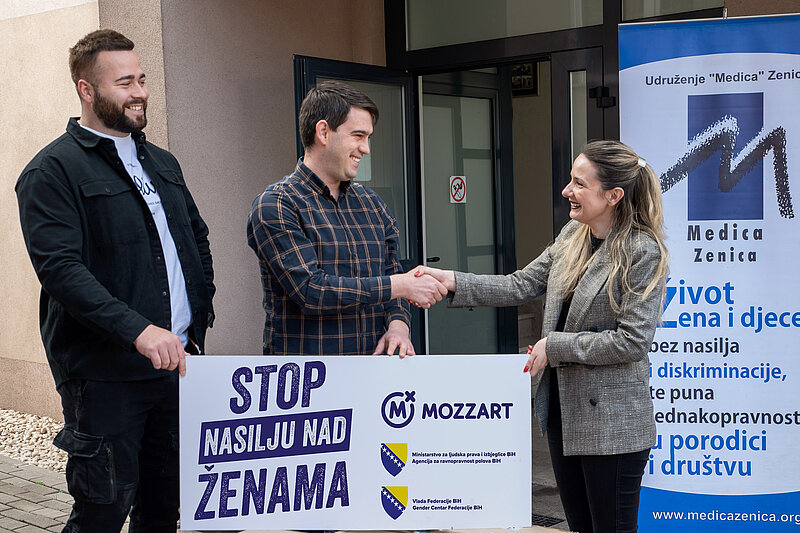Mozzart uz asistenciju Mesuda Pezera podržao Sigurnu kuću Zenica