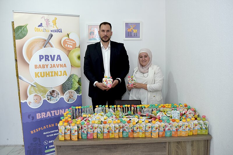 Pomoć najmlađima: Mozzart donirao 1.000 kašica Javnoj kuhinji za bebe