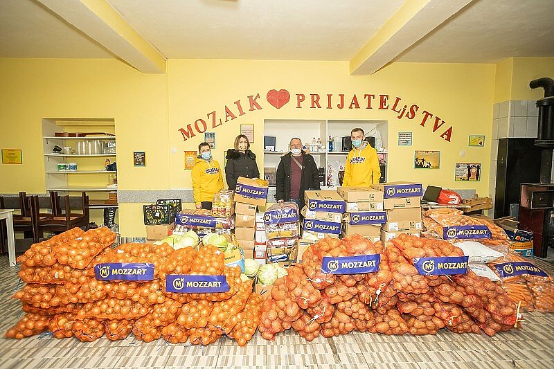 Mozzartov mozaik solidarnosti: Pomoć javnim kuhinjama širom BiH